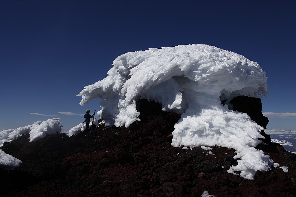 Chili - Ski de randonnée sur les volcans du massif de l'Araucanie