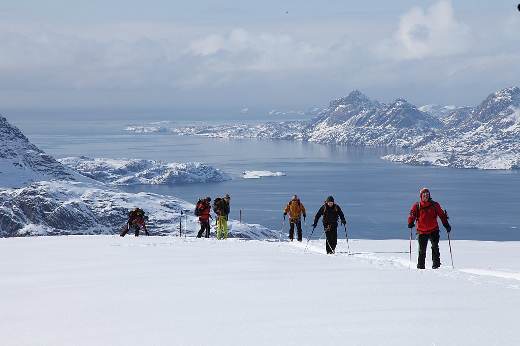 Groenland - Ski Bateau sur la côte Ouest du Groenland 