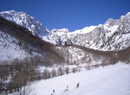 Kosovo - Ski dans les montagnes de Sharr, entre Kosovo, Macédoine et Albanie