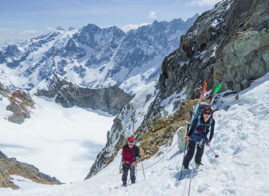 France - Raid à ski de randonnée autour de la Meije