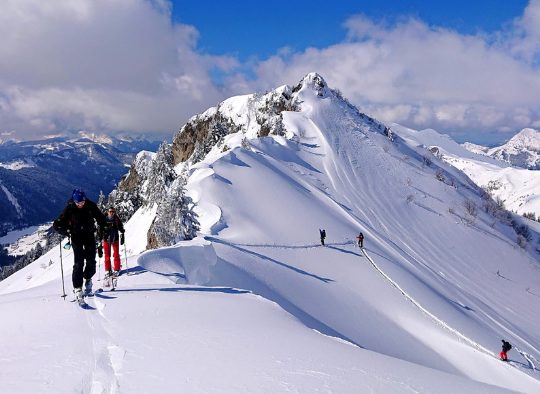 France - Week-end de ski rando dans les Aravis - Manigod