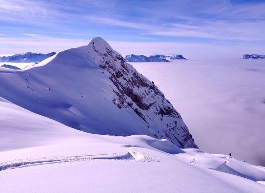 France - Ski rando dans les Aravis - Manigod