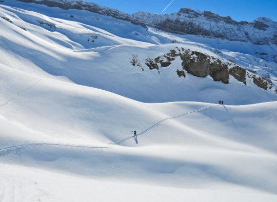 France - Chamonix-Mont-Blanc au Lac Léman en ski de randonnée