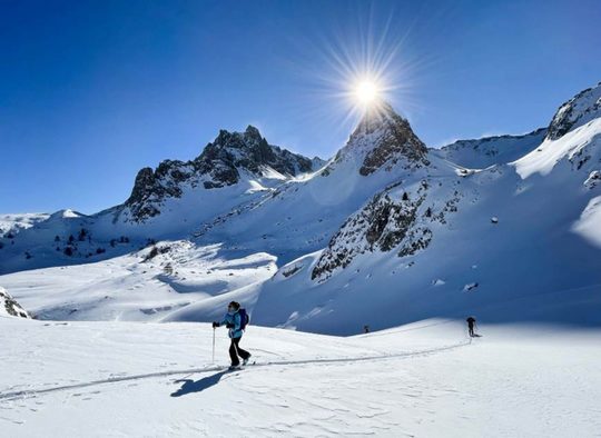 France - Raid à ski dans les Cerces