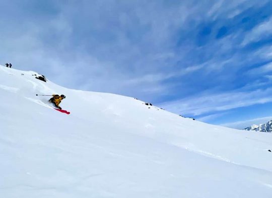 France - Raid à ski dans les Cerces