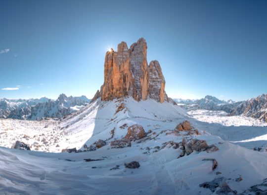 Italie - Ski Freerando dans le Massif des Dolomites