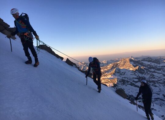 Italie - Freerando dans le massif du Mont Rose