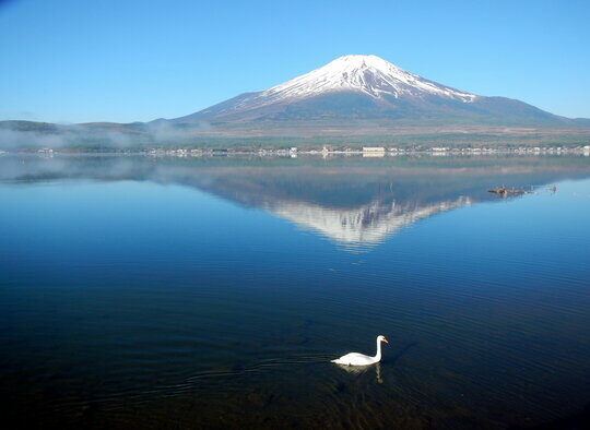 Alpes Japonaises et Fuji Yama - Les matins du monde