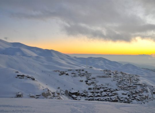 Raid à ski - Exploration dans les montagnes du Liban - Les matins du monde