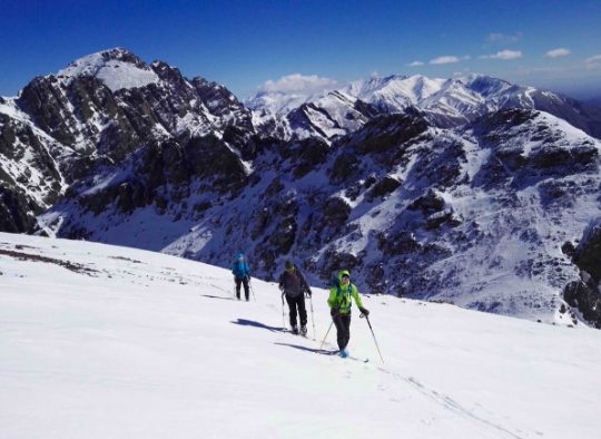 Maroc - Le M’Goun à ski