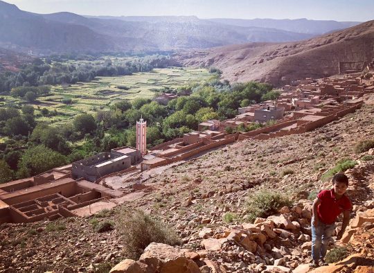 Maroc - Trek  dans la vallée des Roses