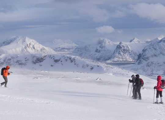 Norvège - Fugue hivernale en raquettes dans les îles Lofoten