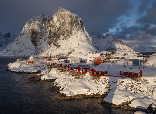 Norvège - Fugue hivernale en raquettes dans les îles Lofoten