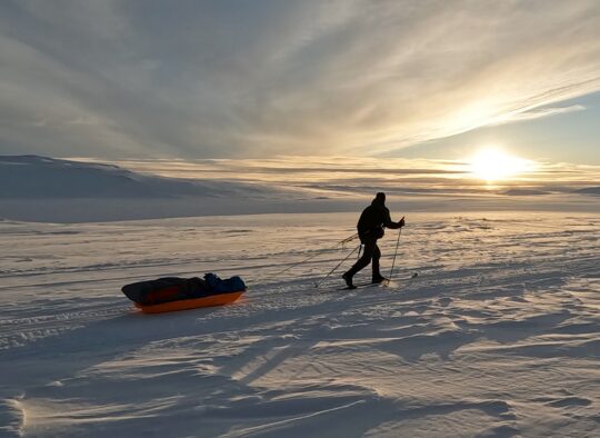 Norvège - Ski de randonnée nordique - massif du Hardangervidda