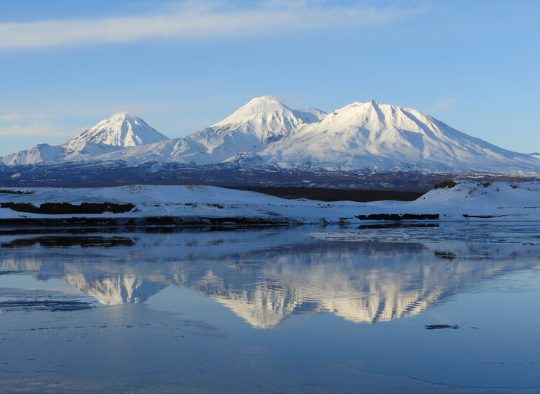 Russie - Kamchatka Hivernal - Raid à ski et pulka