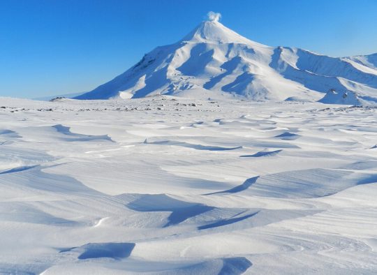 Kamchatka - ski de randonnée sur les volcans - Les matins du monde
